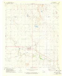 Download a high-resolution, GPS-compatible USGS topo map for Duke, OK (1973 edition)