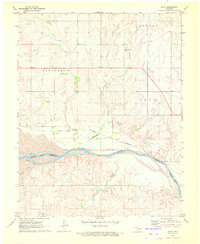 Download a high-resolution, GPS-compatible USGS topo map for Edith, OK (1972 edition)