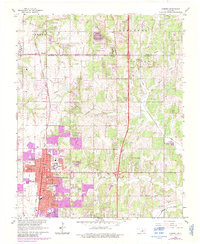 Download a high-resolution, GPS-compatible USGS topo map for Edmond, OK (1983 edition)
