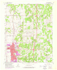 Download a high-resolution, GPS-compatible USGS topo map for Edmond, OK (1976 edition)