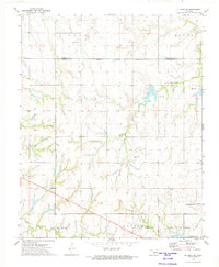 Download a high-resolution, GPS-compatible USGS topo map for El Reno NE, OK (1974 edition)