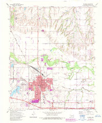 Download a high-resolution, GPS-compatible USGS topo map for El Reno, OK (1983 edition)