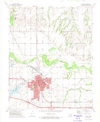 Download a high-resolution, GPS-compatible USGS topo map for El Reno, OK (1974 edition)