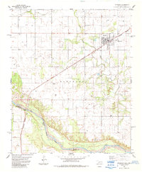 Download a high-resolution, GPS-compatible USGS topo map for Eldorado, OK (1985 edition)
