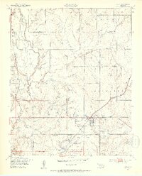 1949 Map of Elgin, 1953 Print
