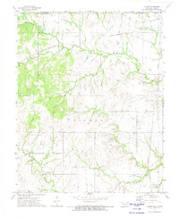 Download a high-resolution, GPS-compatible USGS topo map for Elliott, OK (1974 edition)
