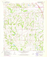 Download a high-resolution, GPS-compatible USGS topo map for Elmore City NE, OK (1980 edition)