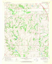 Download a high-resolution, GPS-compatible USGS topo map for Elmore City NE, OK (1971 edition)