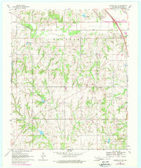 Download a high-resolution, GPS-compatible USGS topo map for Elmore City NE, OK (1988 edition)