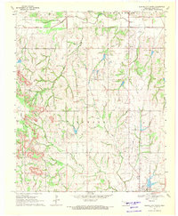 Download a high-resolution, GPS-compatible USGS topo map for Elmore City North, OK (1971 edition)
