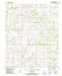Download a high-resolution, GPS-compatible USGS topo map for Empire City, OK (1988 edition)
