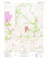 Download a high-resolution, GPS-compatible USGS topo map for Estella, OK (1982 edition)