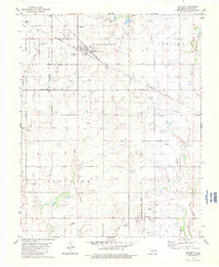 Download a high-resolution, GPS-compatible USGS topo map for Fairmont, OK (1983 edition)