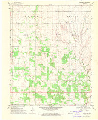 Download a high-resolution, GPS-compatible USGS topo map for Fairview NE, OK (1971 edition)