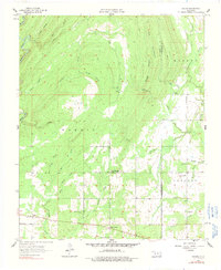 Download a high-resolution, GPS-compatible USGS topo map for Farris, OK (1991 edition)
