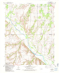 Download a high-resolution, GPS-compatible USGS topo map for Fay, OK (1985 edition)