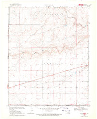 Download a high-resolution, GPS-compatible USGS topo map for Felt SW, OK (1971 edition)
