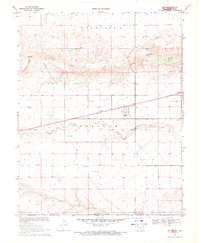 Download a high-resolution, GPS-compatible USGS topo map for Felt, OK (1971 edition)
