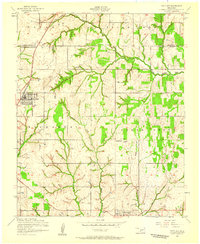 Download a high-resolution, GPS-compatible USGS topo map for Fletcher, OK (1959 edition)