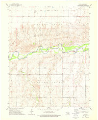 Download a high-resolution, GPS-compatible USGS topo map for Floris, OK (1976 edition)