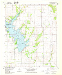 Download a high-resolution, GPS-compatible USGS topo map for Fort Cobb Dam, OK (1979 edition)