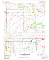preview thumbnail of historical topo map of Canadian County, OK in 1979