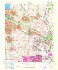 Download a high-resolution, GPS-compatible USGS topo map for Fort Sill, OK (1971 edition)