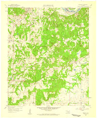 Download a high-resolution, GPS-compatible USGS topo map for Francis, OK (1959 edition)
