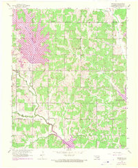 Download a high-resolution, GPS-compatible USGS topo map for Franklin, OK (1970 edition)