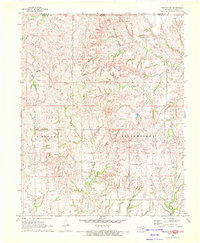 Download a high-resolution, GPS-compatible USGS topo map for Freedom NE, OK (1972 edition)