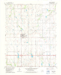 Download a high-resolution, GPS-compatible USGS topo map for Garber, OK (1983 edition)