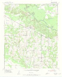 1951 Map of Garvin