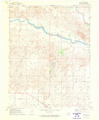 Download a high-resolution, GPS-compatible USGS topo map for Gate NW, OK (1973 edition)