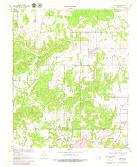 Download a high-resolution, GPS-compatible USGS topo map for Gerty, OK (1979 edition)