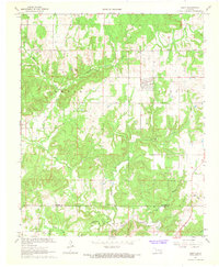 Download a high-resolution, GPS-compatible USGS topo map for Gerty, OK (1968 edition)