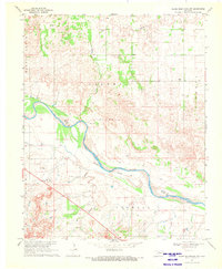 Download a high-resolution, GPS-compatible USGS topo map for Glass Mountains NW, OK (1971 edition)