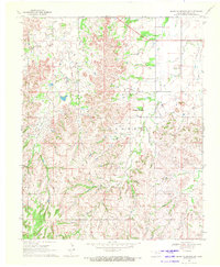 Download a high-resolution, GPS-compatible USGS topo map for Glass Mountains SW, OK (1971 edition)