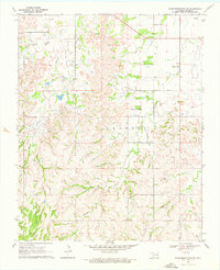 Download a high-resolution, GPS-compatible USGS topo map for Glass Mountains SW, OK (1976 edition)