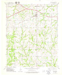 Download a high-resolution, GPS-compatible USGS topo map for Glencoe, OK (1979 edition)