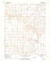 Download a high-resolution, GPS-compatible USGS topo map for Goltry, OK (1971 edition)