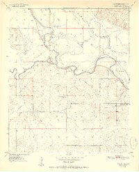 1951 Map of Goodwater
