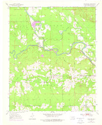 Download a high-resolution, GPS-compatible USGS topo map for Goodwater, OK (1976 edition)