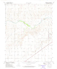 Download a high-resolution, GPS-compatible USGS topo map for Goodwell NE, OK (1975 edition)