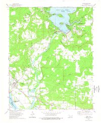 Download a high-resolution, GPS-compatible USGS topo map for Gore, OK (1978 edition)
