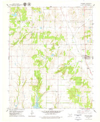 Download a high-resolution, GPS-compatible USGS topo map for Gracemont, OK (1979 edition)