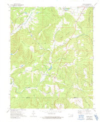 Download a high-resolution, GPS-compatible USGS topo map for Greasy, OK (1991 edition)