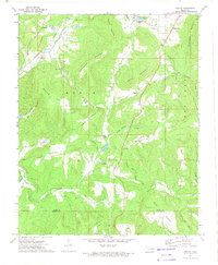 Download a high-resolution, GPS-compatible USGS topo map for Greasy, OK (1974 edition)