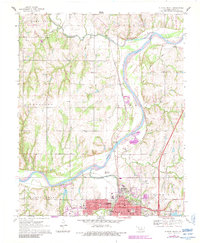 Download a high-resolution, GPS-compatible USGS topo map for Guthrie North, OK (1983 edition)