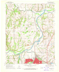 Download a high-resolution, GPS-compatible USGS topo map for Guthrie North, OK (1972 edition)