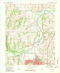 Download a high-resolution, GPS-compatible USGS topo map for Guthrie North, OK (1983 edition)